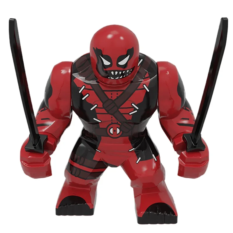 Disney-Mini Building Blocks Modelo, Figuras Tijolo, Grande Duende, Homem-Aranha, Homem de Ferro, Veneno, Capitão Falcão, Deadpool, Armadura Técnica, Cidade Presente Brinquedos