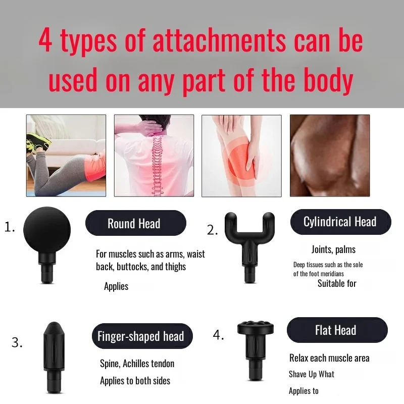 Фитнес-браслет, Регулируемая Частота удара, подходит для релаксации всего тела