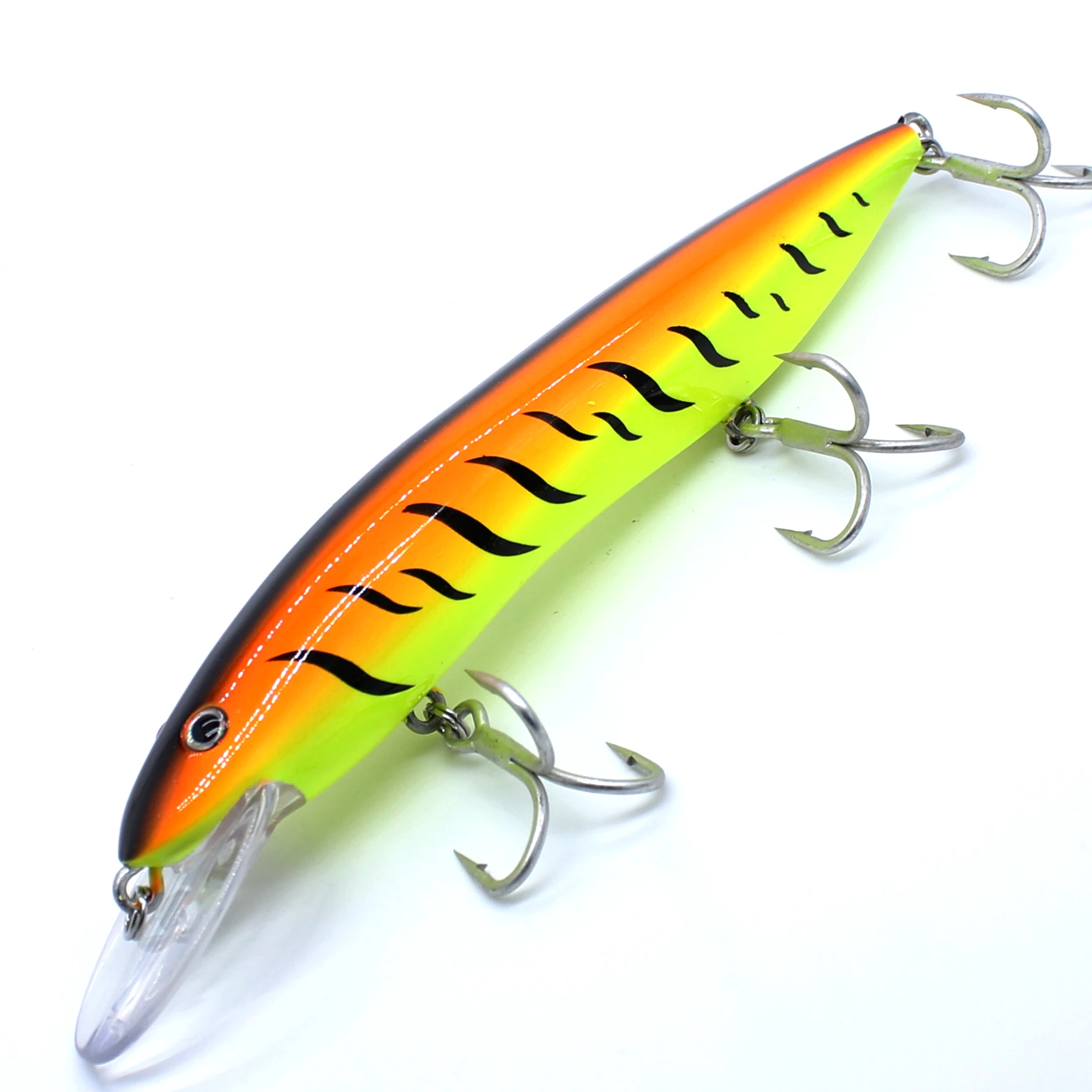Aoclu-harter Köder für Tiefsee boote, schwimmende Elritze, Jerkbait-Rassel, Stein köder, 4x Drillinge, japanische Qualität, 150mm, 35g, 1 Stk – Detail 5