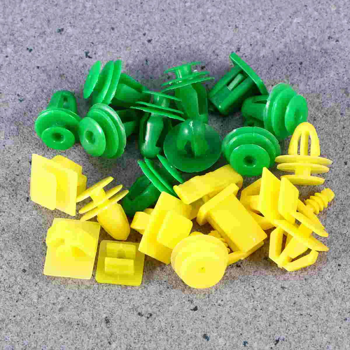 500 PCS Auto Bumper Rivet Retainer Car Accessories Decor Door Trim Panel Clip Fasteners Plate Clamp