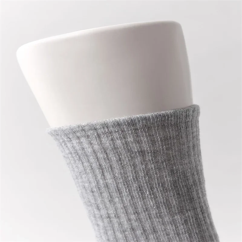 10 pares de calcetines clásicos ultrasuaves y transpirables para hombre, calcetines Unisex informales cómodos para uso al aire libre