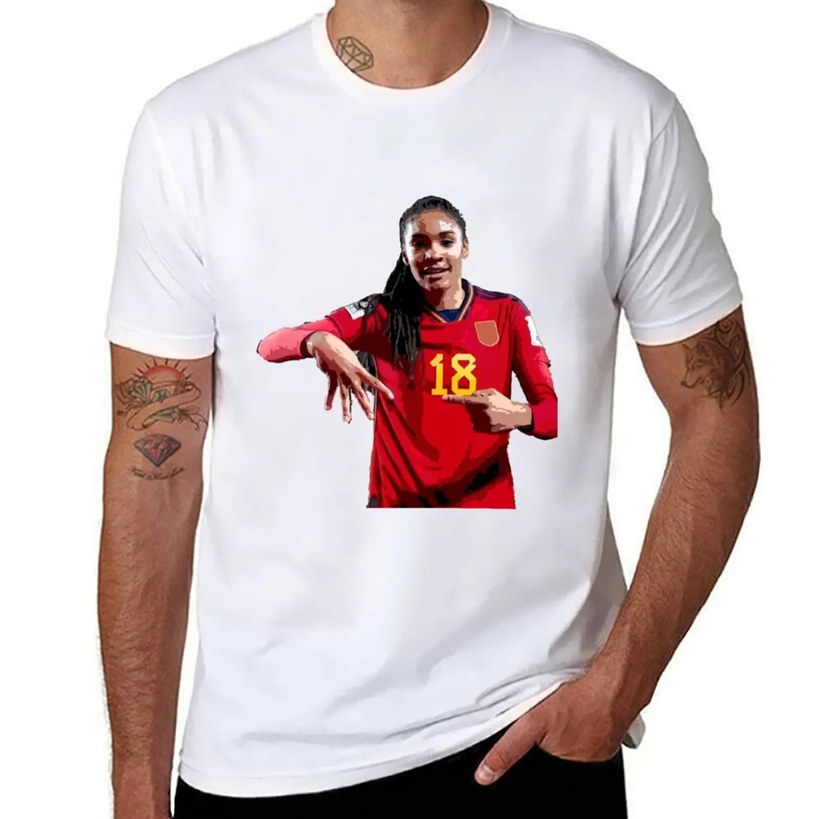 

Salma Paralluelo T-Shirt man t shirt heavy cotton cotton t shirt pack man t shirts for men T-shirt