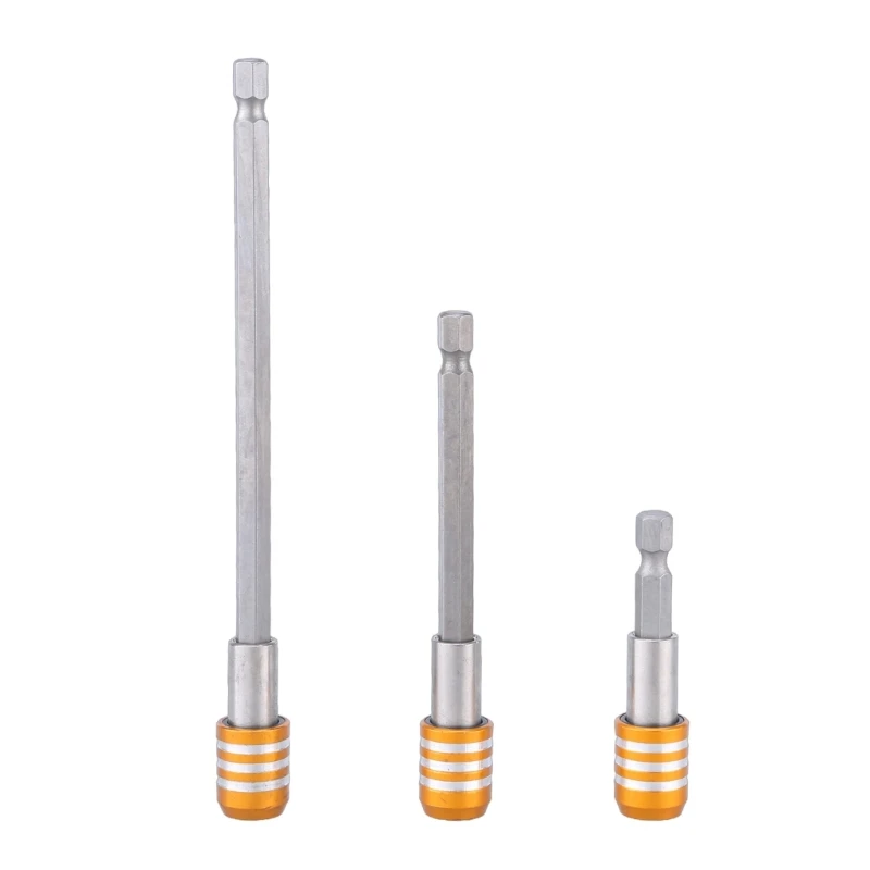 

3Pcs Screwdriver Extension Bit Holder 1/4inch Hexagon Shank Extension Dropship