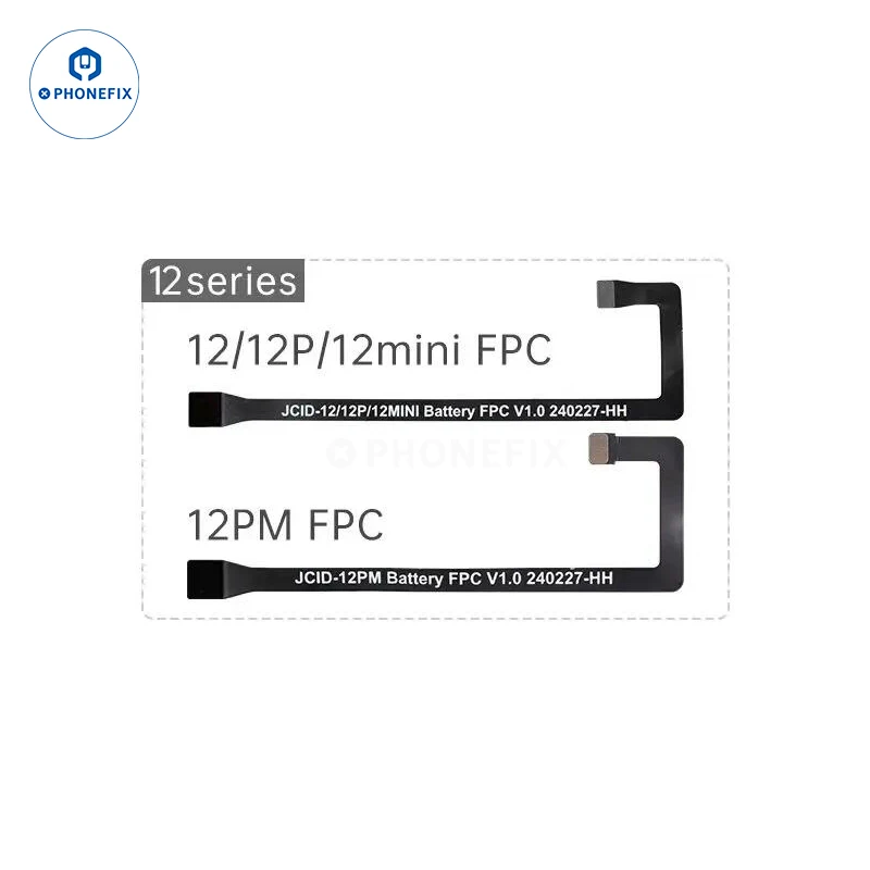 Batería oficial JCID JC Q1, Cable flexible FPC para batería JC Q1, programador de reparación rápida, Ciclo de batería modificado FPC, 11 unidades por juego