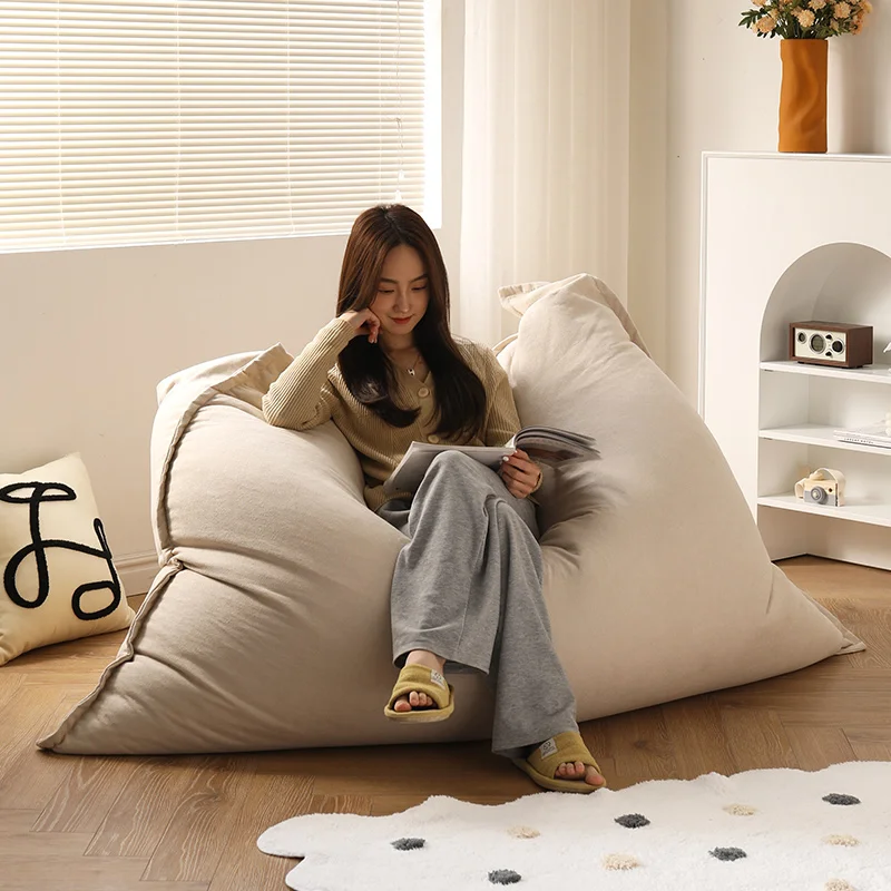 Bean Bags Convertible Sofa Sets Living Rooms Pouf Single Puff Couch Beds Bean Bag Room Sofas Furniture Relaxing Chair Home