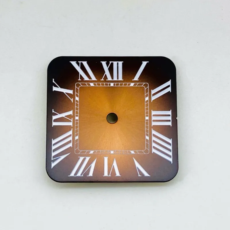 27mm NH35 Dial Matte No Logo Sun Stripe Nail Modified Literally Watch Accessories Suitable for NH35 NH36 Movement NEW DIY