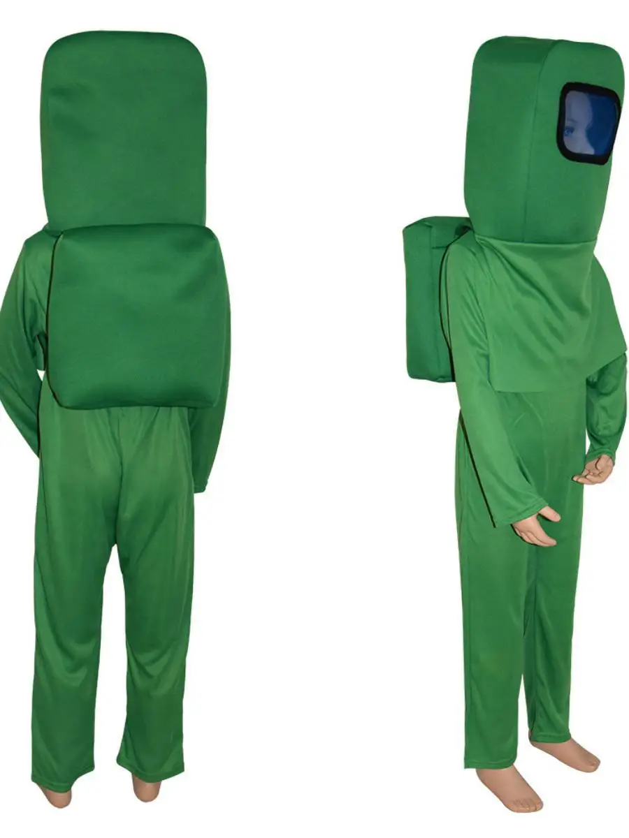 Disfraz de loween de Hombre Lobo Espacial, Traje de Cosplay para Actuaciones Infantiles, Ropa de Astronauta, Material de P...