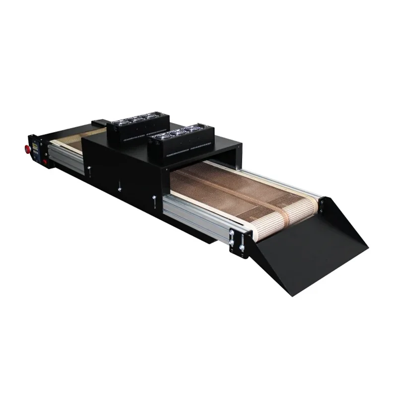 Automatic Compact Benchtop UV Light Emitting Diode Curing Machine with Belt Conveyor 220v for Efficient and Fast Material