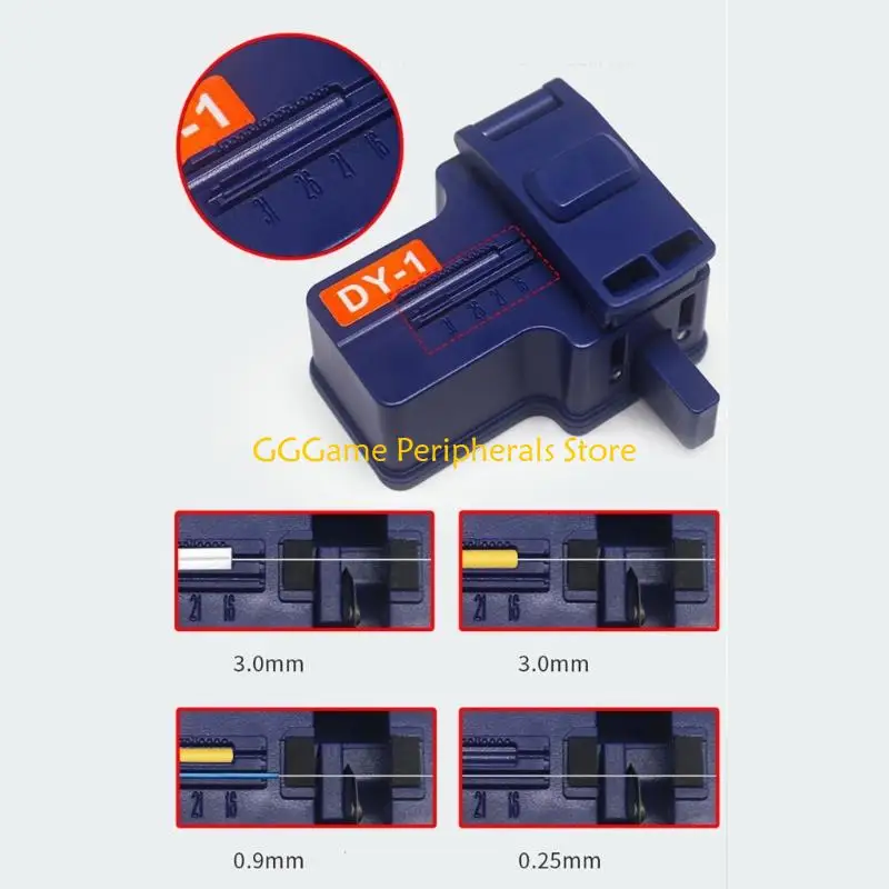 U55B Mini Fiber Optics Cleaver Tool Precisions Cutting Design Portable Plastic Handheld