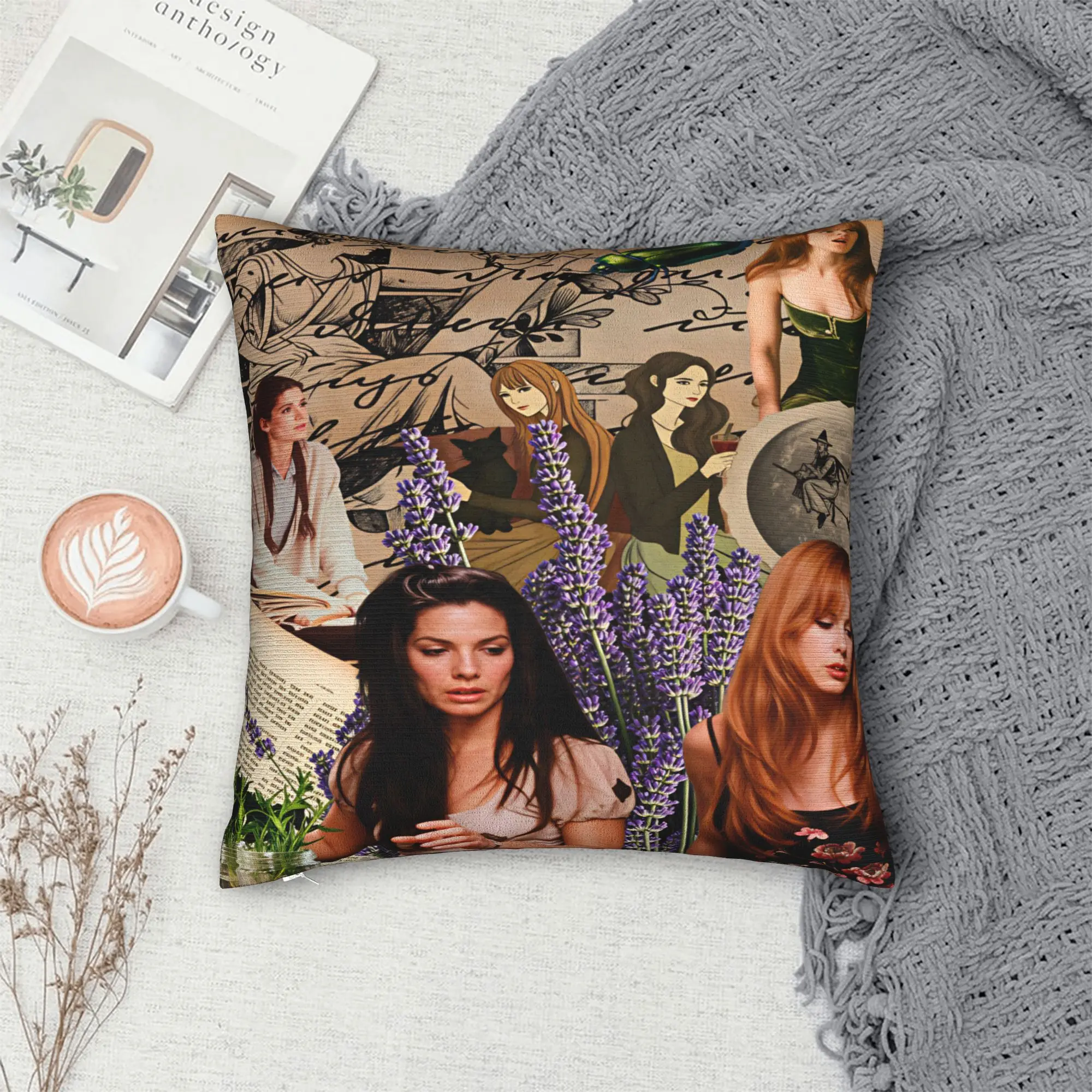 Practical-Magics Pillow Case  Funny Pillow Cover Print Pillowcases For Sofa Car Home Decor