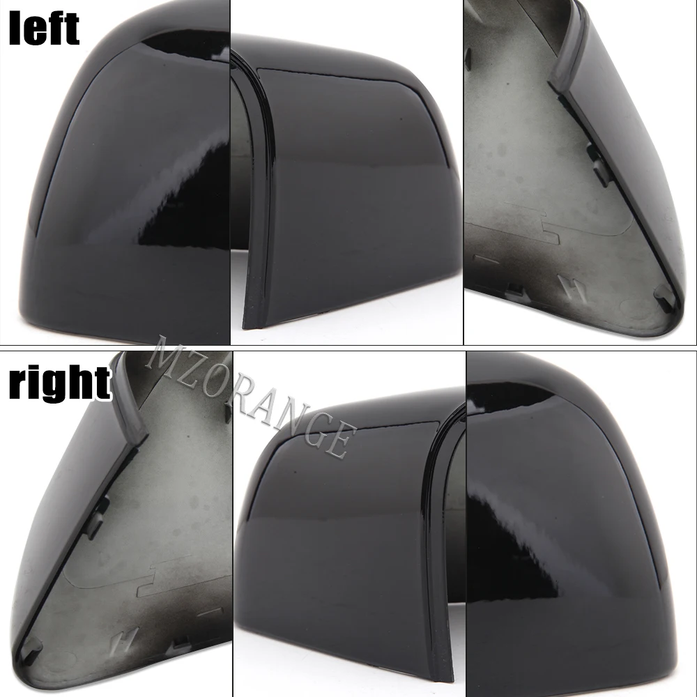 Rearview Side Mirror Cap for Land Rover Discovery 4 Freelander 2 Range Rover Sport 2010 -2016 Black Door Wing mirror Case