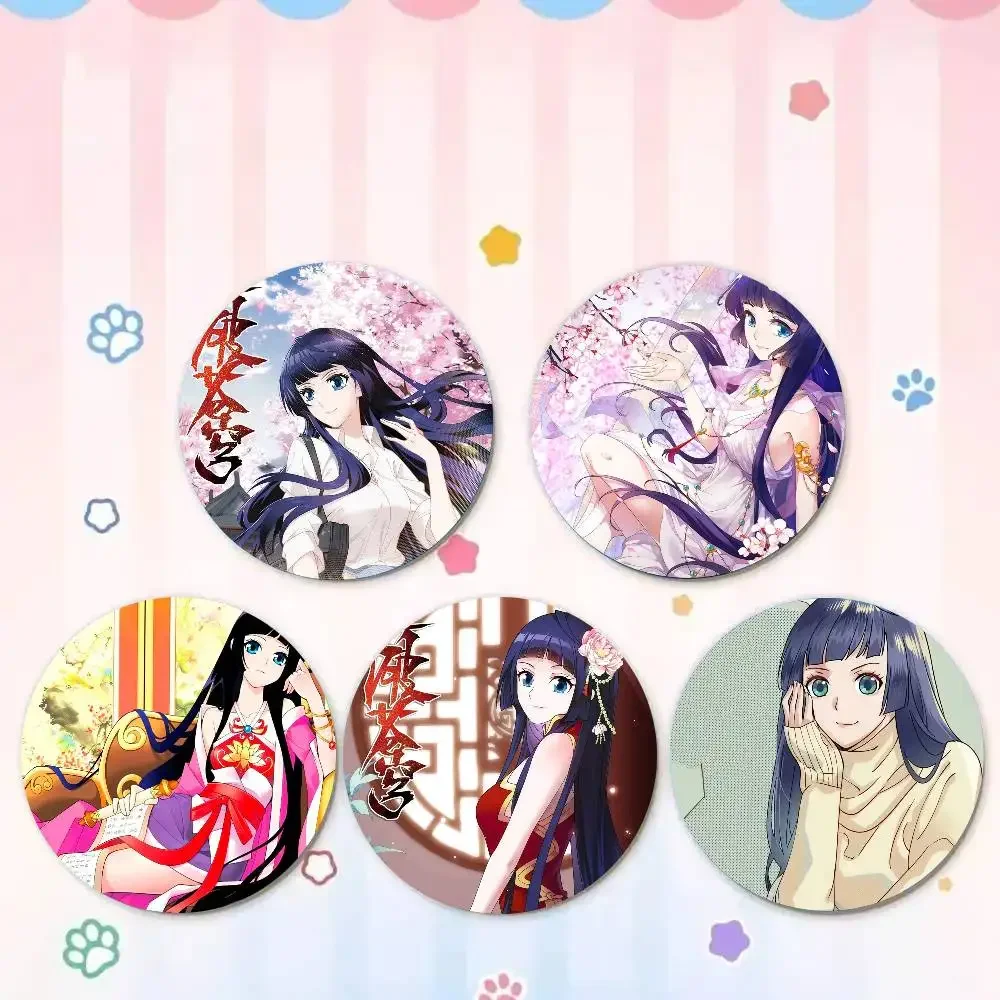 Xiao Xun Er Anime Fights Through The Heavens Pins Brooch Cartoon Badge For Friend Backpack Clothes Collect Accessories Jewelry