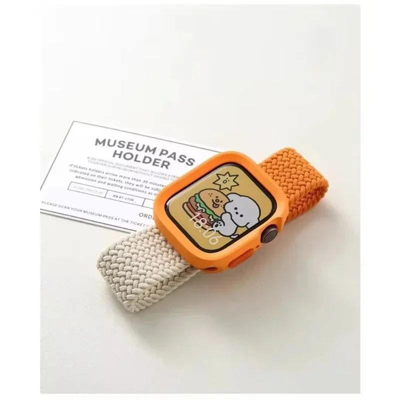 Candy Soft Silicone Case for Apple Watch Cover 10 8 9 7 6 5 4 Ultra 49mm 45mm 46mm Protection Iwatch Series 44mm 42mm 41mm Cover