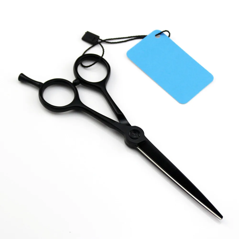 

Professional JP440C steel 5 '' scissor Black cut hair scissors haircut barber makas hair cutting shears hairdresser scissors