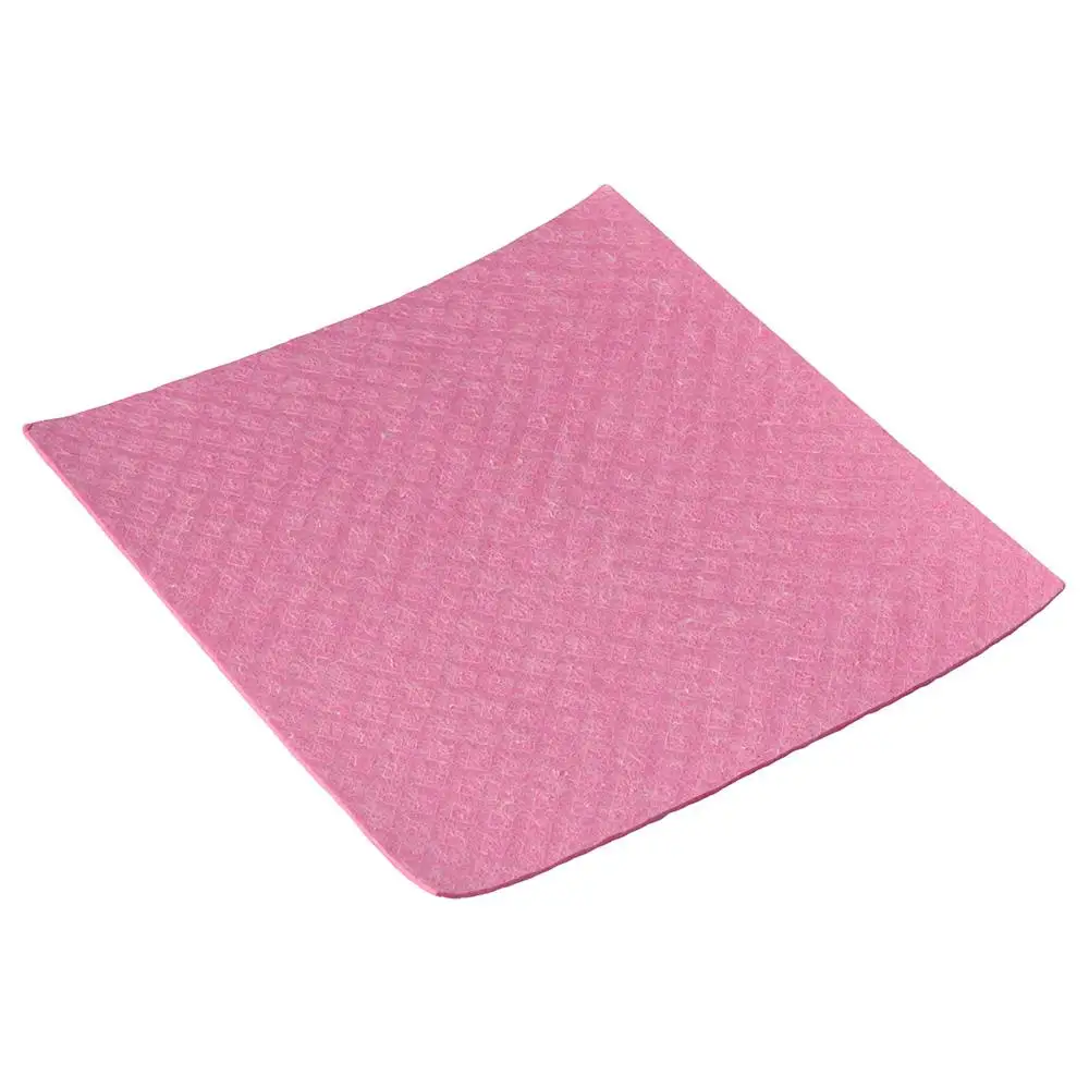 10Pcs Colorful Cellulose Sponge Cloth Flexibility Reusable Durable Cleaning Rag Square Ultra Absorbent Dish Towels Kitchen