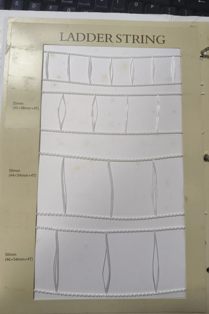 Colorful Ladder String for 50mm Venetian Blinds Horizontal Blinds Use Window Blinds Accessories