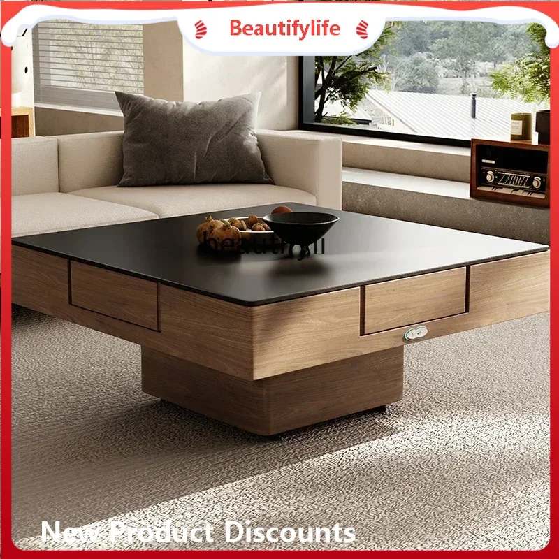 

XZMahjong стол, подъемный журнальный столик, обеденный стол из шифера, встроенная домашняя гостиная двойного назначения