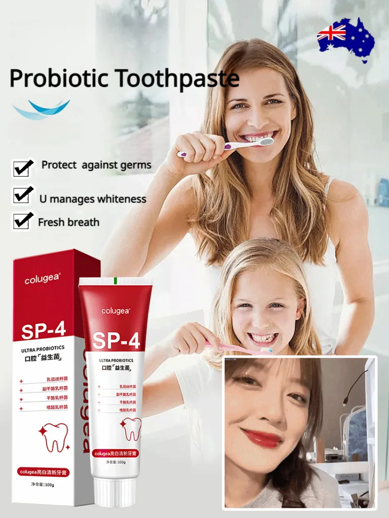Probiotics Shark Toothpaste Probiotic Toothpaste Removes Tobacco Sta Teeth Yellow Odor Shark Toothpaste Freshness