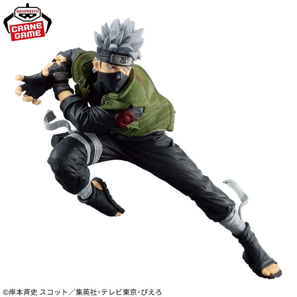 In Stock Original BANPRESTO FIGURE COLOSSEUM Naruto: Shippuden Hatake Kakashi Figure Anime Model Genuine Boxed Toy