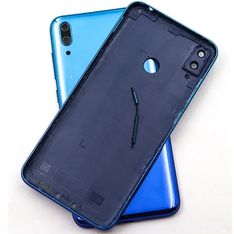 Back cover  For Huawei Y7 2019-Y7 Pime 2019 Battery Cover Back Glass Panel Rear Housing Door Case Replacement