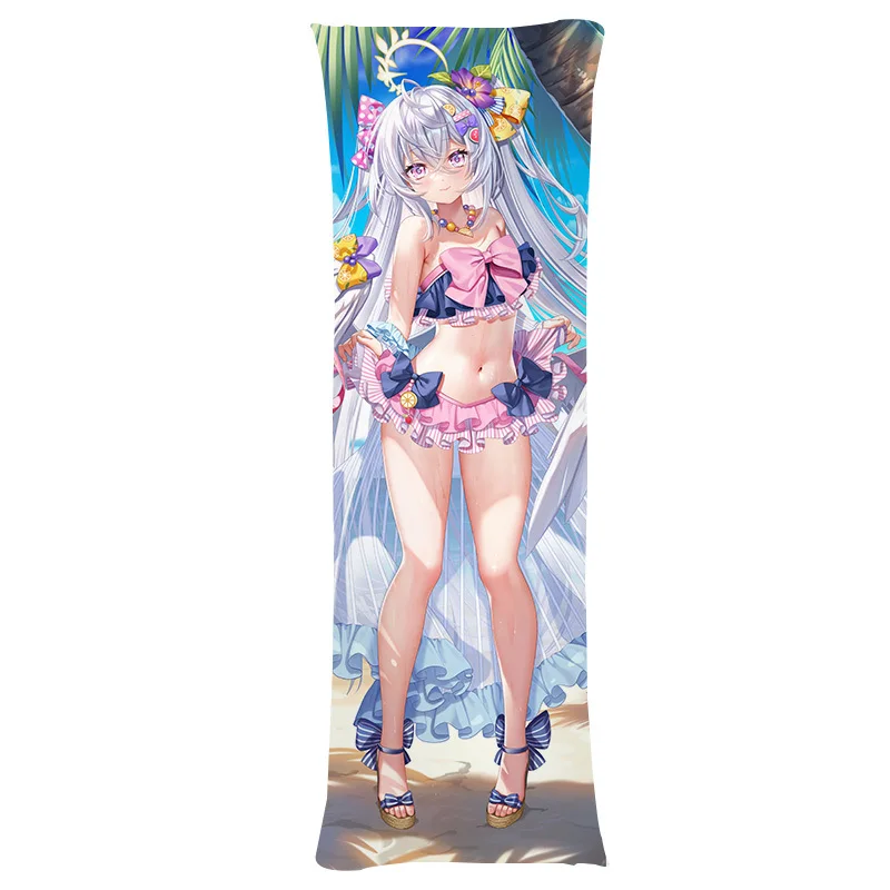 Original Anime Blue Archive Shirasu Azusa Long Dakimakura Hing Body Pillow Case Japanese Otaku Pillowcase Cushion Cover Gift