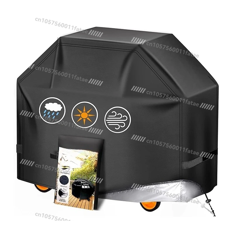 

Outdoor Barbecue Grill Dust Cover Outdoor Barbecue Grill Rain Cover Waterproof Sunscreen Cloth Protective