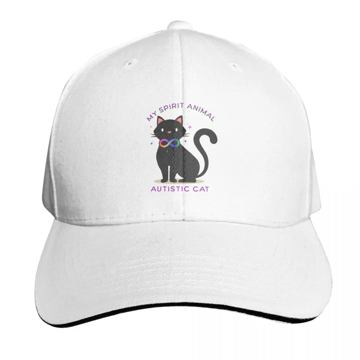 Autistic Cat Animal Cap Fashion Casual Baseball Caps Adjustable Hat Hip Hop Summer Unisex Baseball Hats