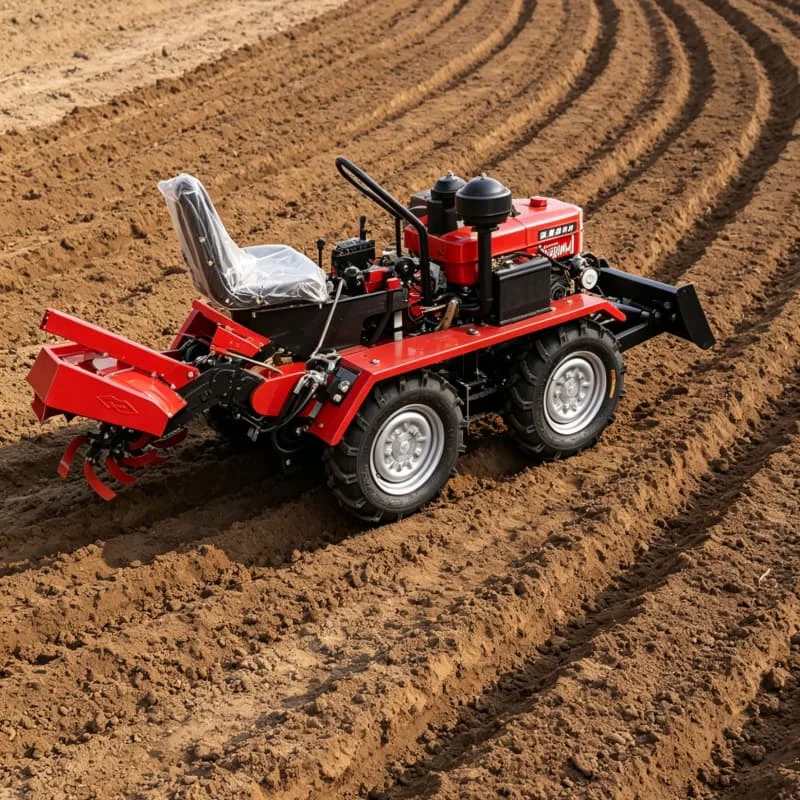 

Customized 35HP 4WD Wheeled Tractor, Four‑Wheel Deep Plowing Machine, Rotary Tiller, Upgraded Farm Cultivator