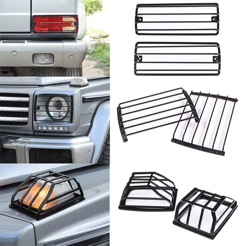 For Mercedes Benz G class W463 2004-2018 Car Headlight Protective Cover Turn Signal Fog Light Protective Cover Car Accessories