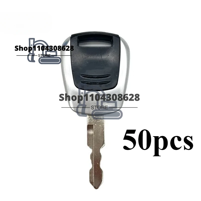 50PCS Starter Keys for Excavator Heavy Equipment Ignition Key - New Style 21Q4-00090 R-9 Series Equipment Models