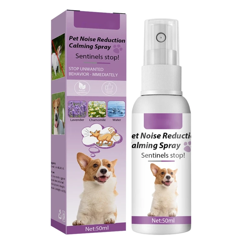 Pet Calming for Dogs Cats Corrections Negative Behaviors Relief Stress in Travel Thunderstorms