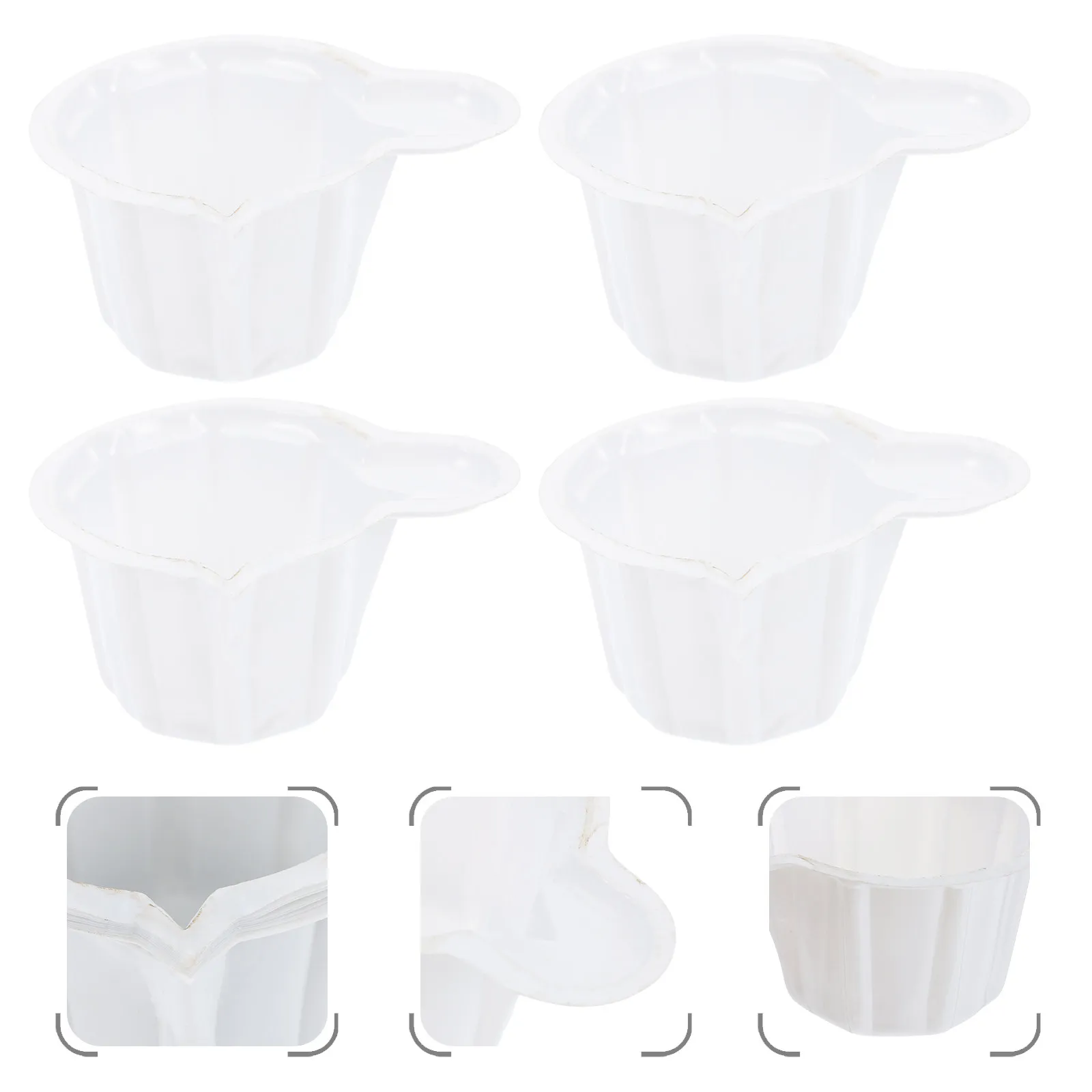 

1000Pcs White Urine Sampling Cups Disposable Urine Specimen Containers Multipurpose for Pregnancy Ovulation PH Testing Portable
