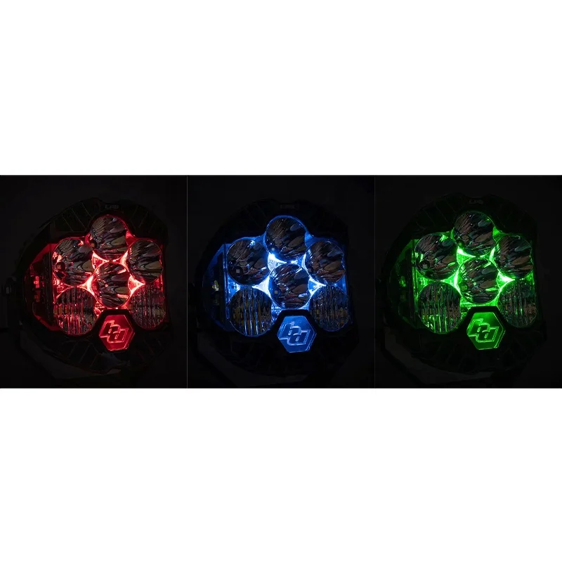 Baja LP6 Arnés de cableado y soporte de faros de luz suave para motocicletas HD Softail Fat Bob de 18 y posteriores, perfecto