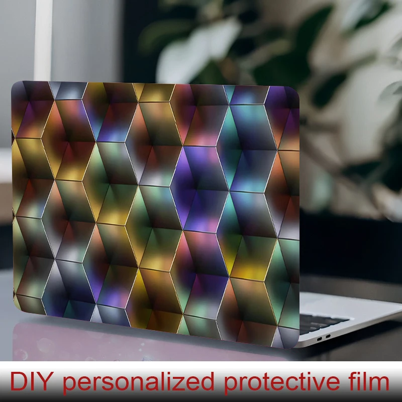 

2 наклейки для ноутбуков, защитная пленка с нейронной сетью, наклейка для самостоятельной защиты от царапин