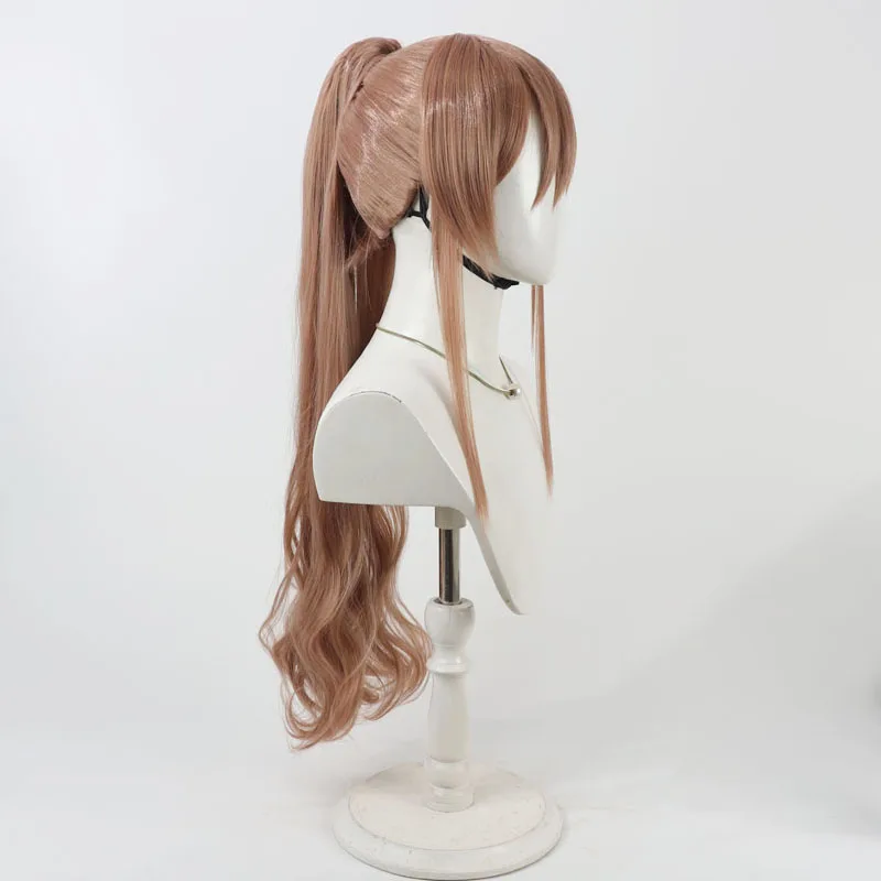 الظاهري يوتيوب Vtuber Furen E Lustario كوس شعر مستعار تأثيري هالوين كرنفال الدعائم الطرف الشعر الاصطناعية ألياف مقاومة للحرارة
