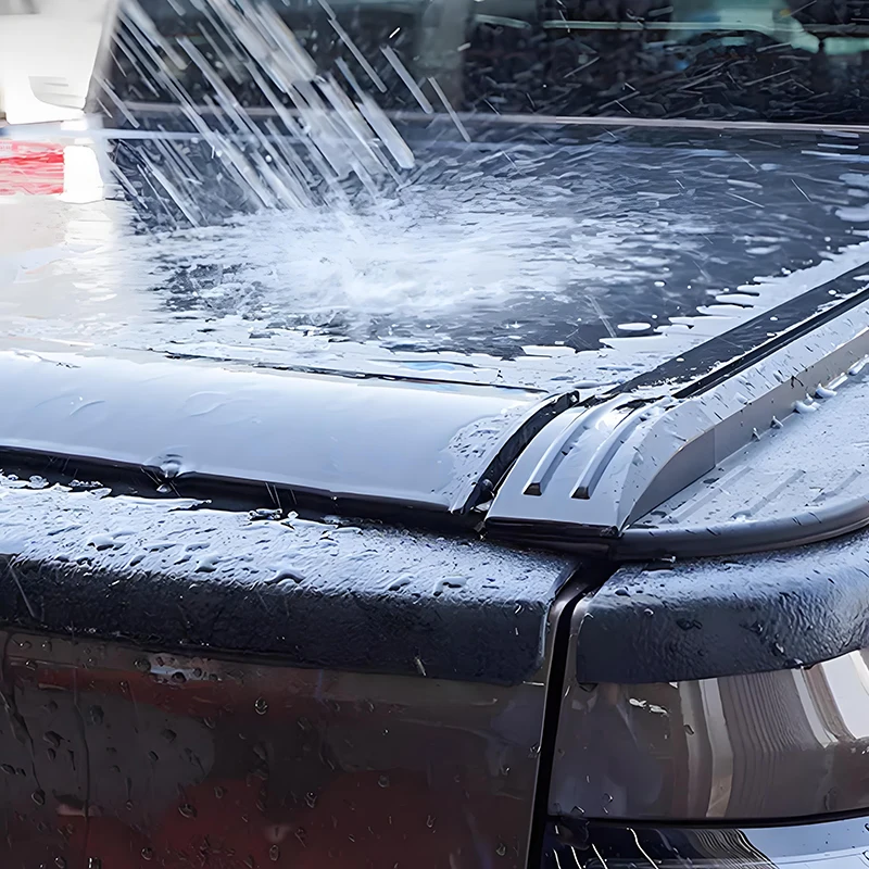 Seamless Anti-Theft Waterproof Electric Roller Lid up Pick up Truck Aluminium Alloy Tonneau Cover for Nissan Titan 2020+ 5