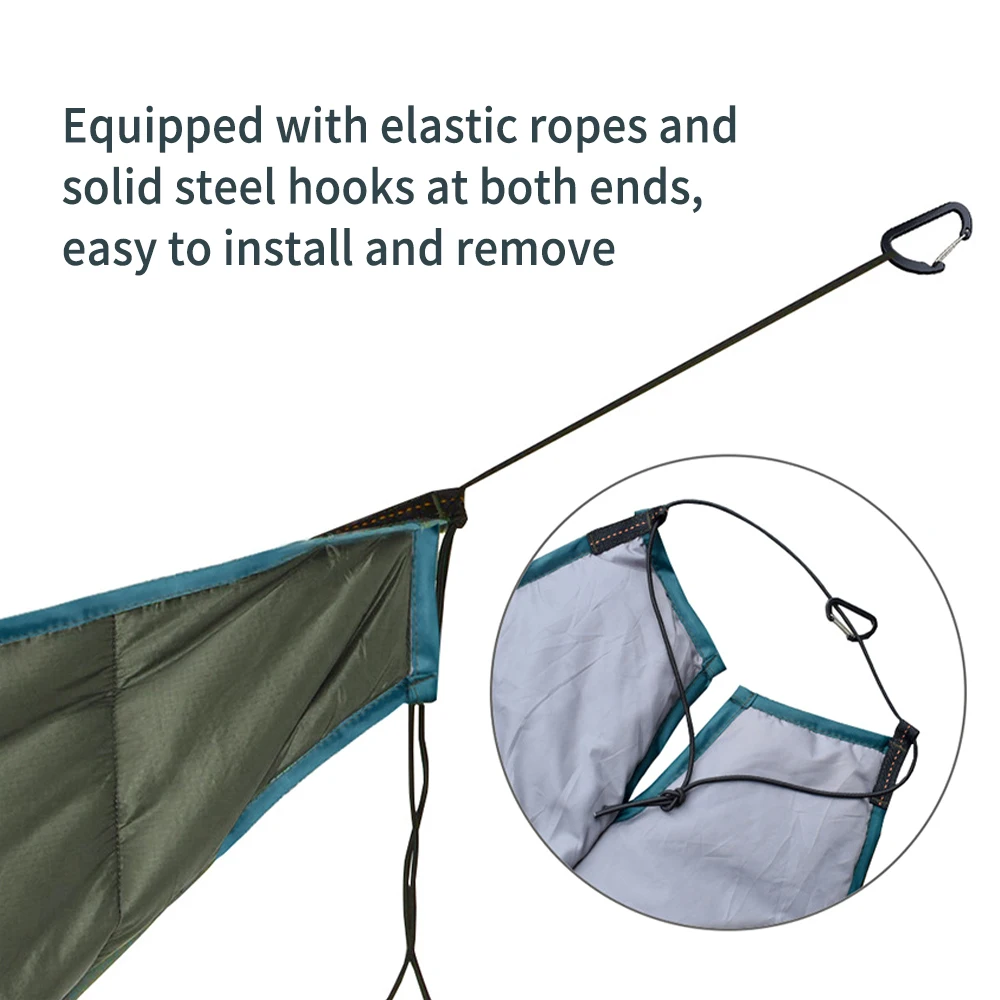 Portable Hammock Underquilt Winter Cold Weather Warm Under Quilt for Outdoor Camping Hiking Traveling Supplies