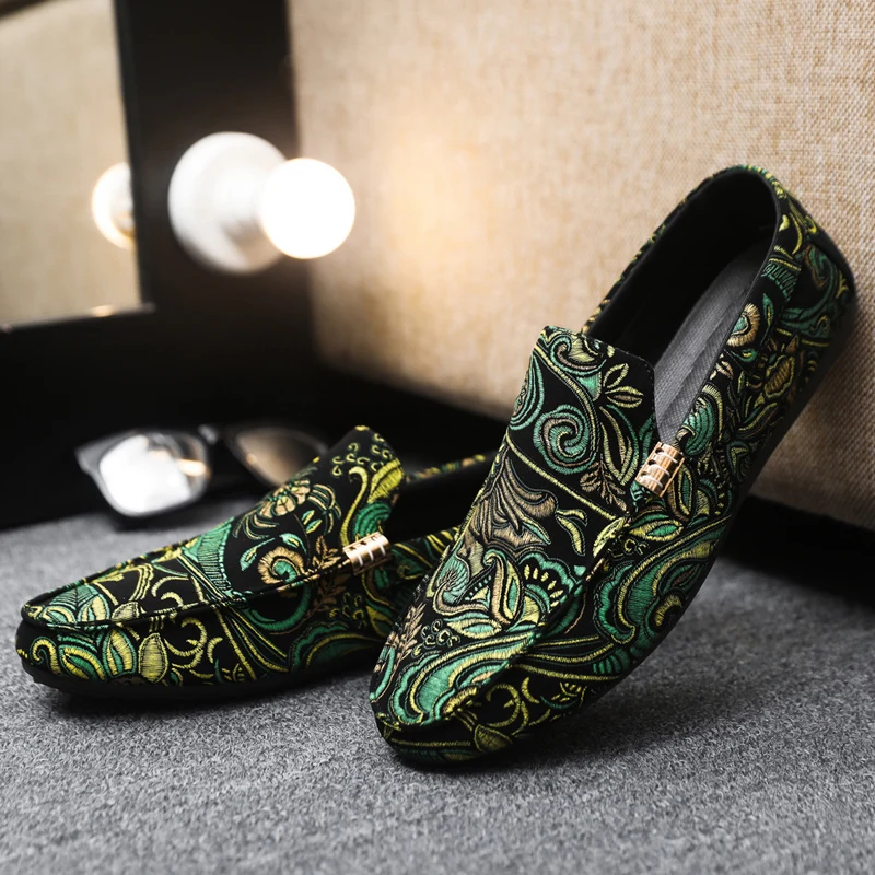 

YRZL Driving Loafers Men Casual Shoes Summer Walking Shoes Non Slip Lightweight Sneakers Comfortable Breathable Flats Lazy Shoes
