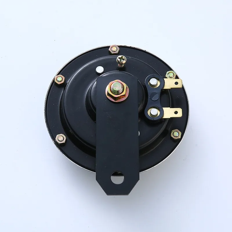 

CLASSIC 12V MOTORCYCLE HORN CHROME SLIT UNIVERSAL MOTORBIKE HORN 110DB 100mm