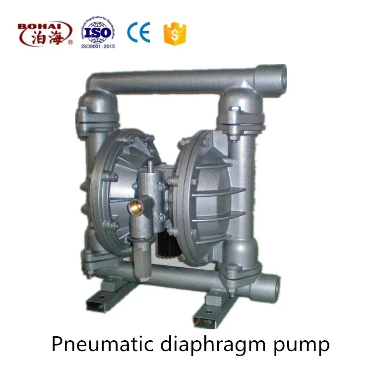 Polypropylene plastic Pneumatic Diaphragm Pump Structure PVC air pump pneumatic pump