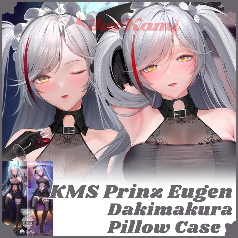 KMS Prinz Eugen Dakimakura Azur Lane Full Body Pillowcase Pillow Case Sexy Hugging Cushion Cover Pillow Case Home Bedding Decor