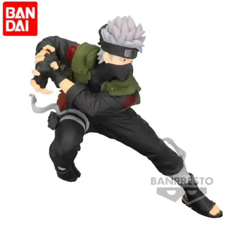 In Stock Genuine BANDAI BANPRESTO NARUTO Shippuden  Hatake Kakashi Figure Model Collection Toy Gift