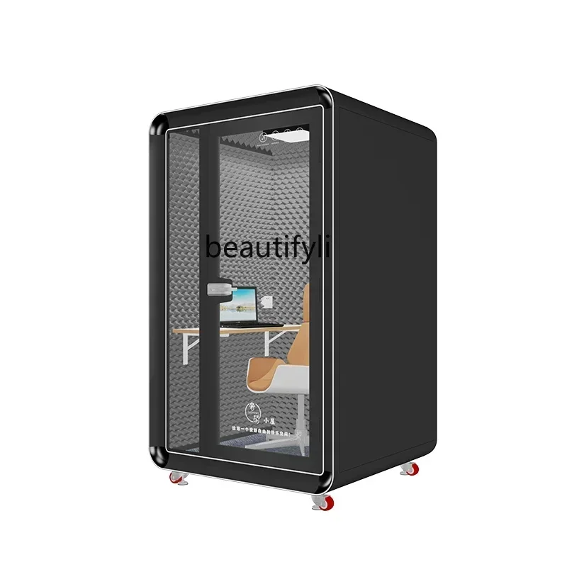 

zzRecording Studio Soundproof Room Mobile Removable Home Telephone Booth Karaoke Room Mute Warehouse
