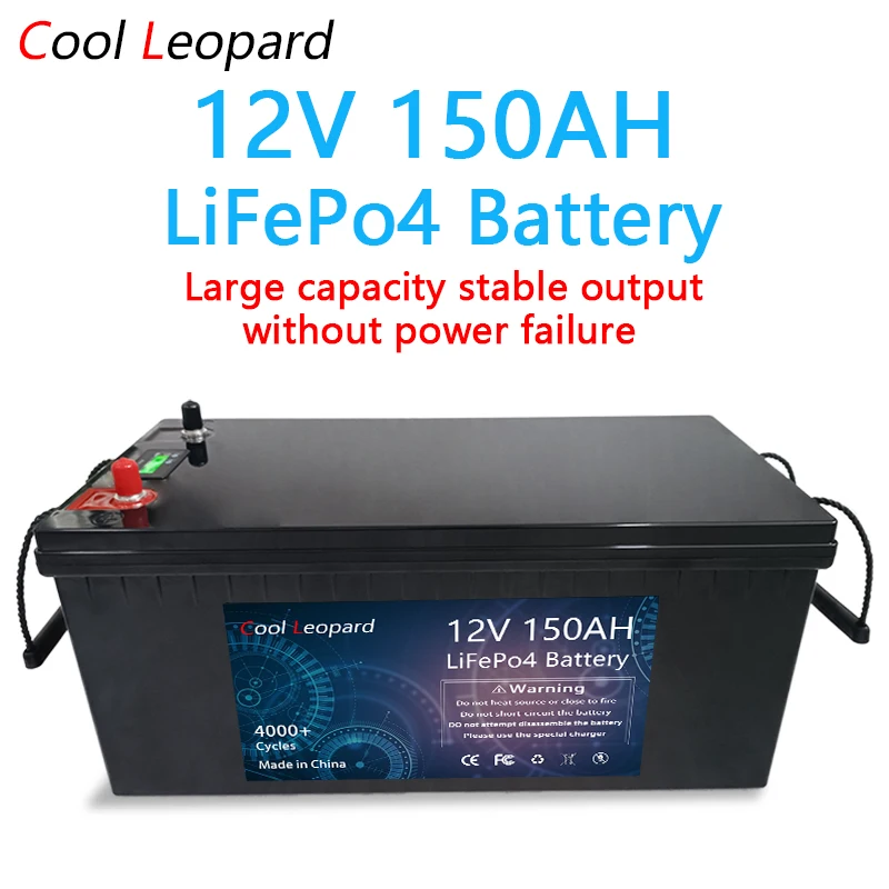 

Built-In BMS Original Li-Iron Phosphate Battery Pack 12V 100Ah 300Ah Ferrous Lithium Phosphate Household Energy Storage Solar RV