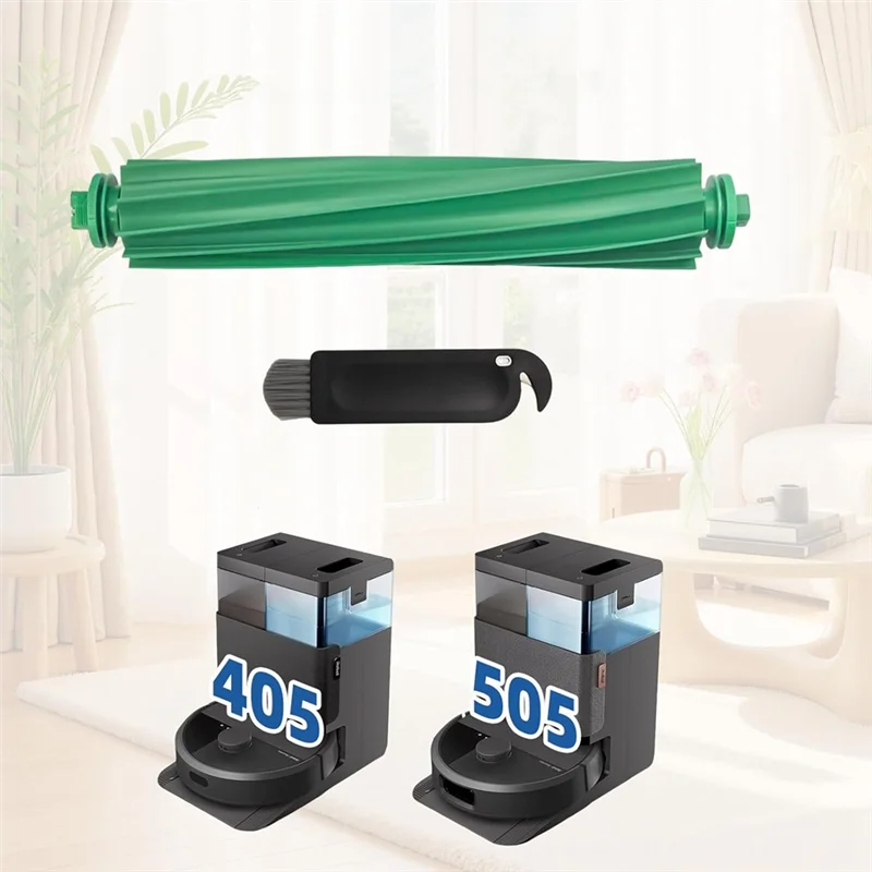 مجموعة الفرشاة الرئيسية البديلة B51C لـ Irobot Roomba Plus 405/505 Combo، تتضمن فرش دوارة متينة وأداة تنظيف