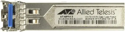Allied Telesis AT-SPFX/2-90 SFP-Transceiver-Modul – für Datennetzwerke, optisches Netzwerk – 1 x LC 100Base-FX-Netzwerk – optisch