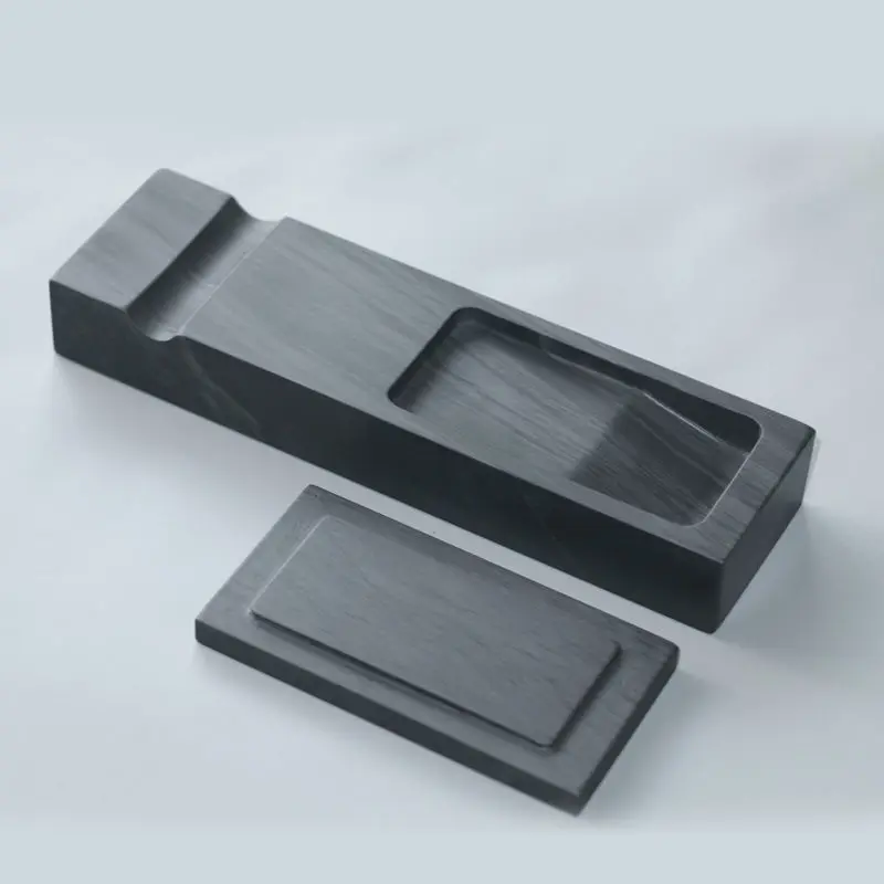 Natural Original Stone Town Régua, Inkstone Multi Funcional Copiando as Escrituras, Ela Água Ripple Table, Pequena Sala de Texto Regular