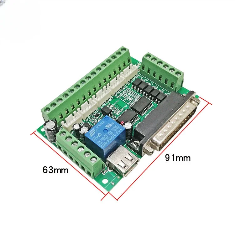 for engraving machine module driver interface board with opto-decoupled isolation DC12-24V