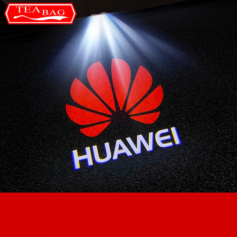 For Aito M5 M7 M9 2024 2023 2022 Car Styling Door Welcome Light Projection Laser Ambient Light Auto ModifiedAccessories