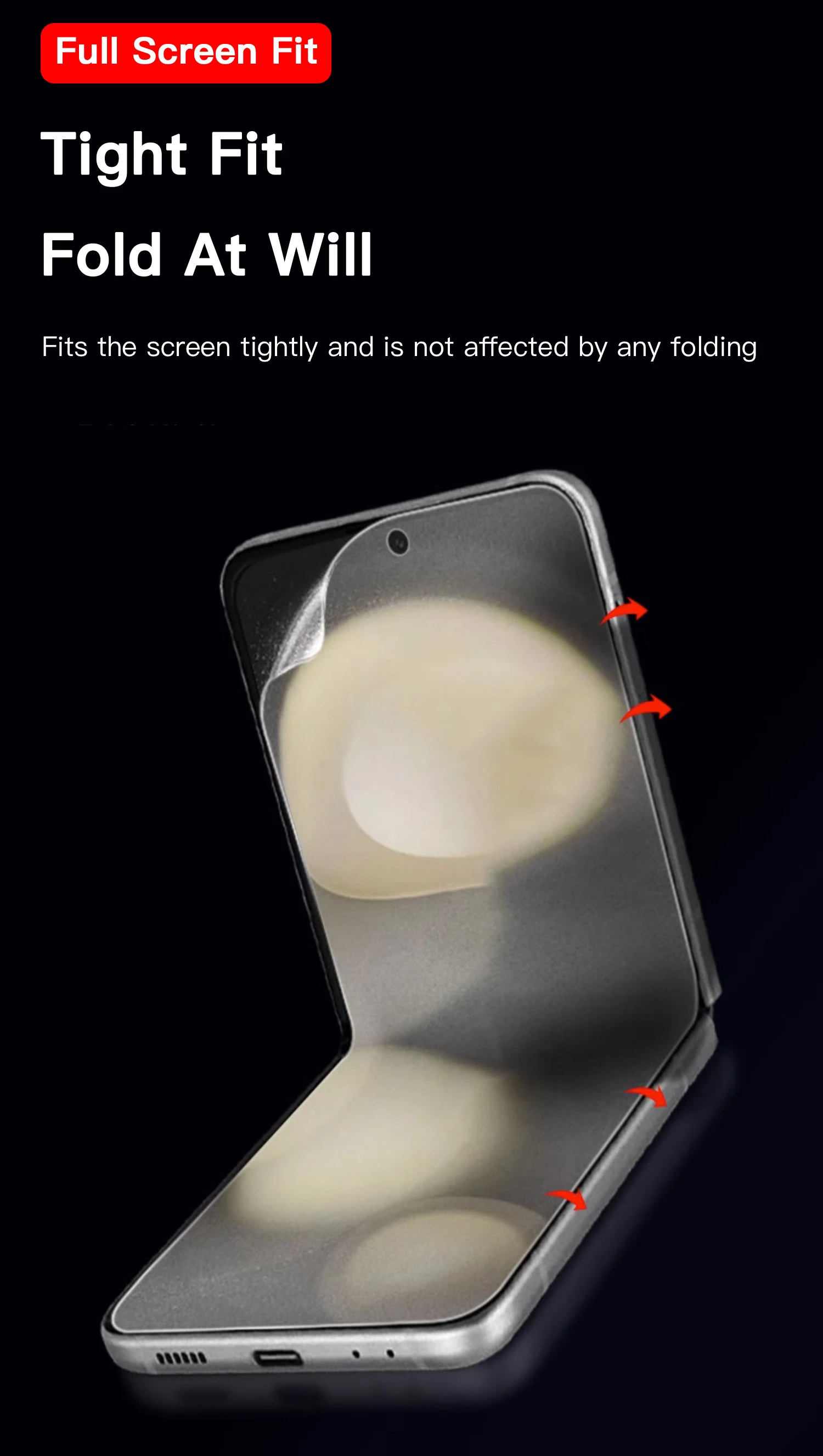 2PCS Matte Hydrogel Film Für Samsung Galaxy Z Flip 6 5 4 3 Innere Äußere Weiche TPU Volle Abdeckung für Z Flip Screen Protector – Detail 2